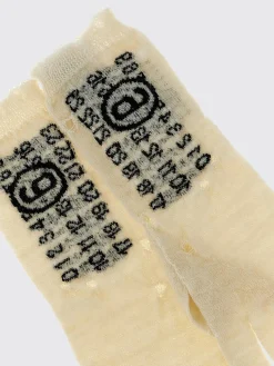 Guanti Numeric MM6 Maison Margiela in lana vergine effetto used