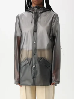 Impermeabile Rains in nylon con cappuccio