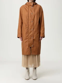 Impermeabile Twinset in misto cotone