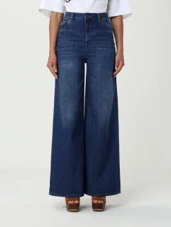 Jeans a zampa Chloé in denim