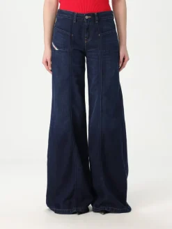 Jeans a zampa Diesel in denim