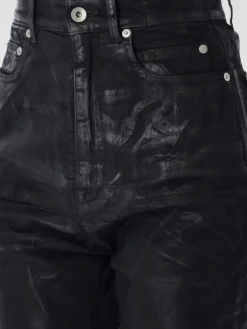 Jeans a zampa Drkshdw in denim laminato