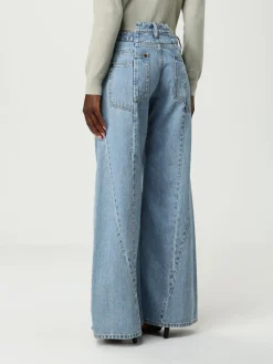 Jeans a zampa Maison Margiela in denim