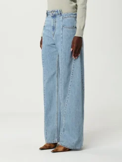 Jeans a zampa Maison Margiela in denim