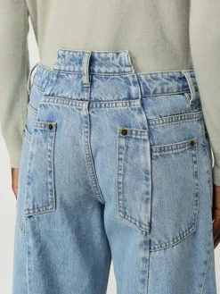 Jeans a zampa Maison Margiela in denim