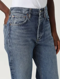 Jeans Agolde in denim di cotone rigenerato