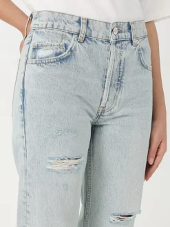 Jeans Anine Bing in denim distressed