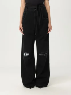 Jeans Ann Demeulemeester in denim distressed