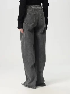 Jeans baggy con criss cross Rotate in cotone bio