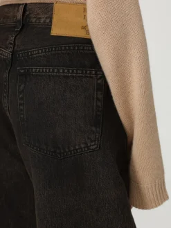 Jeans baggy Haikure in denim washed