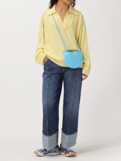 Jeans Bottega Veneta in denim con venature