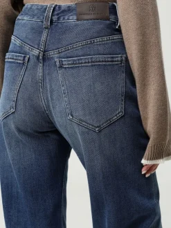Jeans Brunello Cucinelli in denim di cotone