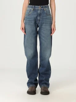 Jeans Brunello Cucinelli in denim di cotone