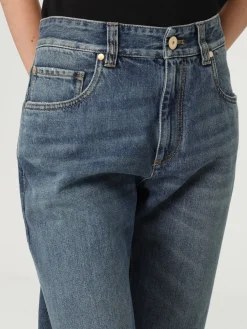 Jeans Brunello Cucinelli in denim di cotone