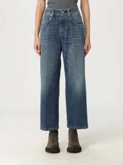 Jeans Brunello Cucinelli in denim di cotone