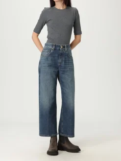 Jeans Brunello Cucinelli in denim di cotone