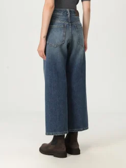 Jeans Brunello Cucinelli in denim di cotone