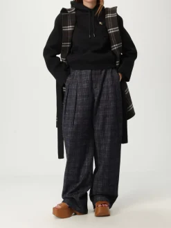 Jeans Burberry in denim con stampa check