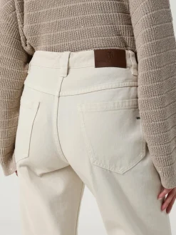 Jeans classico Brunello Cucinelli in denim di cotone