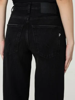 Jeans con bottoni gioiello Dondup