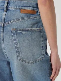 Jeans crop Stella McCartney a vita media