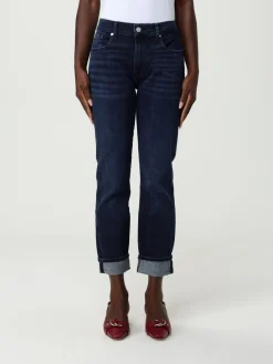 Jeans cropped 7 For All Mankind in denim