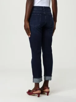 Jeans cropped 7 For All Mankind in denim