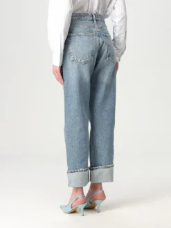 Jeans cropped Agolde in denim