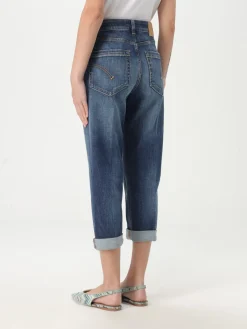 Jeans cropped Dondup in denim