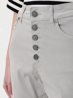 Jeans cropped Dondup in denim