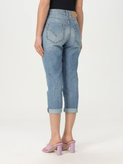 Jeans cropped Dondup in denim