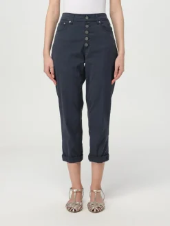 Jeans cropped Dondup in denim