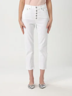 Jeans cropped Dondup in denim