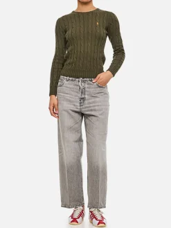 Jeans cropped Haikure in denim