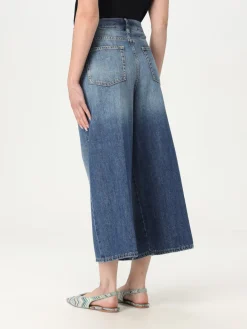 Jeans cropped PT01 in denim