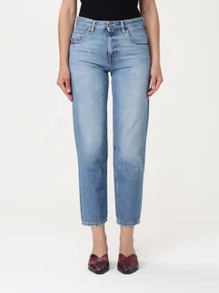 Jeans cropped PT Torino in denim