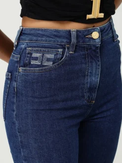 Jeans Elisabetta Franchi in denim