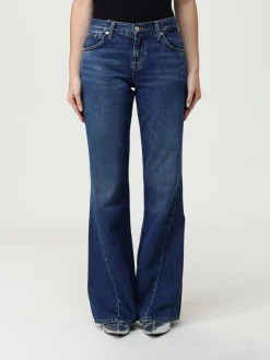 Jeans flared 7 For All Mankind in denim