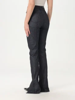 Jeans flared Mugler in denim