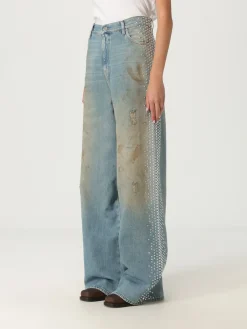 Jeans Golden Goose in denim usurato