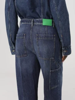 Jeans Medium Washed Cargo Denim Bottega Veneta