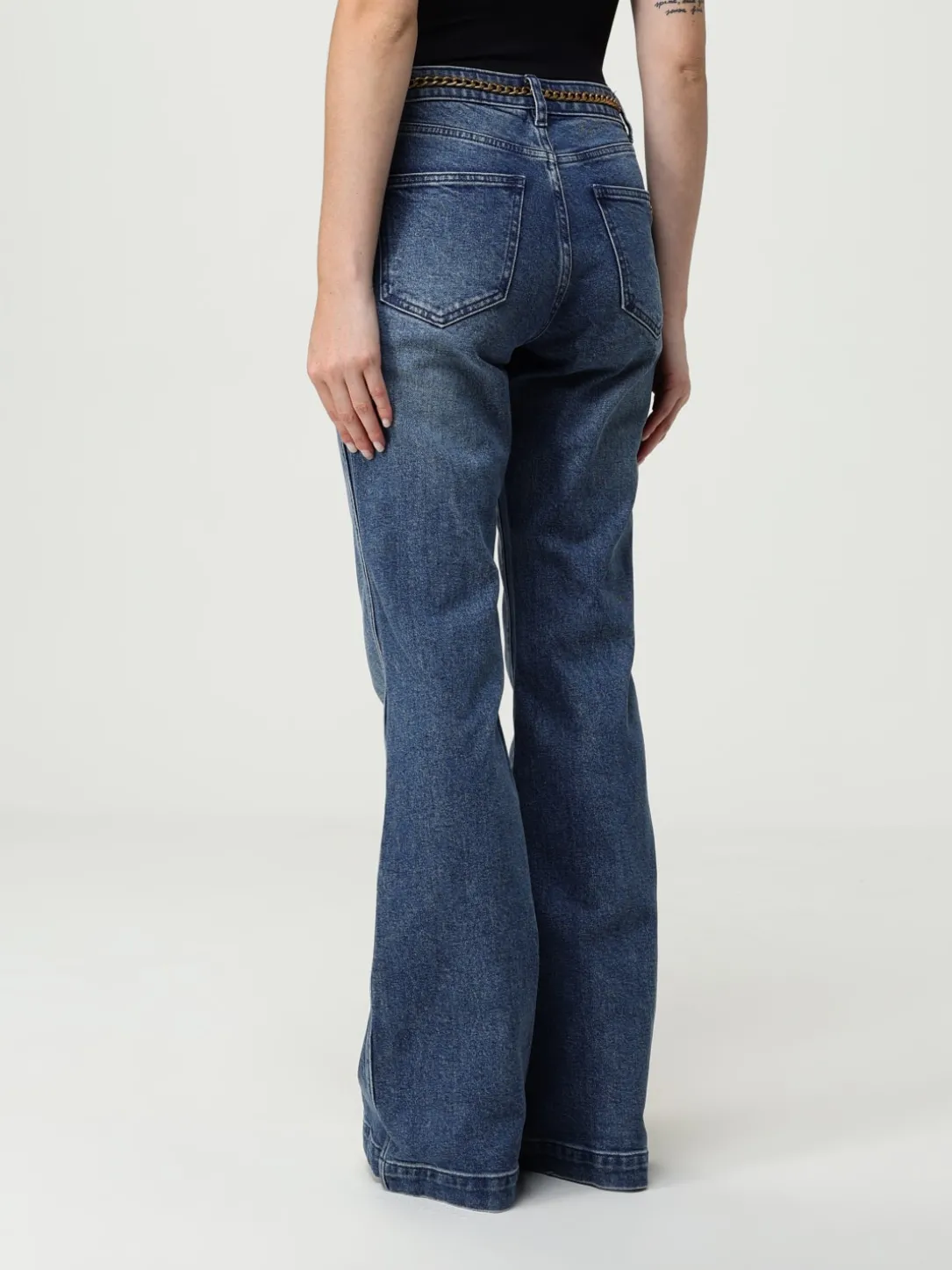 Jeans Michael Kors in denim con chain