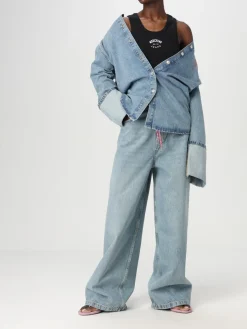 Jeans oversize a vita bassa Moschino Jeans