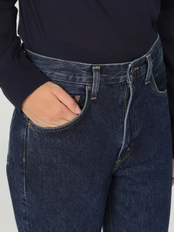 Jeans palazzo Agolde in denim rigenerato