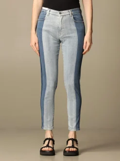 Jeans Pt in denim bicolor
