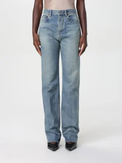 Jeans Saint Laurent in denim di cotone