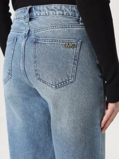 Jeans straight Michael Kors in denim