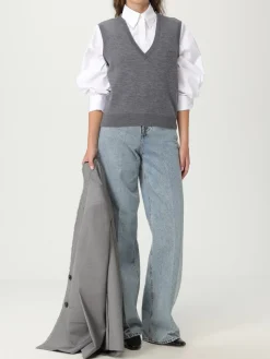 Jeans Toteme in denim di cotone