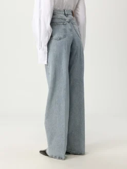 Jeans Toteme in denim di cotone