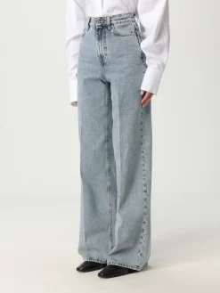 Jeans Toteme in denim di cotone